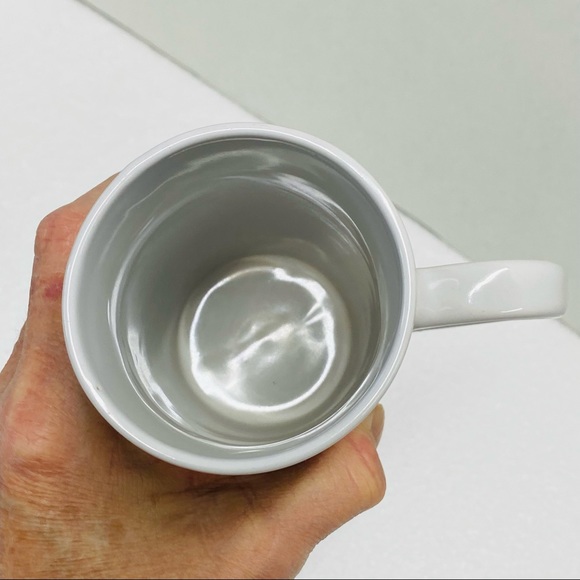 Starbucks Tall Coffee Cup/Mug 14ounce 2008 White w/Starbucks Logo Coffee Bar - Picture 5 of 7